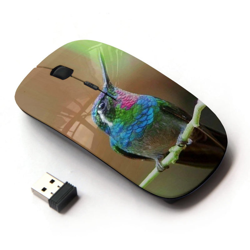 [Australia - AusPower] - KawaiiMouse [ Optical 2.4G Wireless Mouse ] Hummingbird Tiny Cute Tropical Exotic 