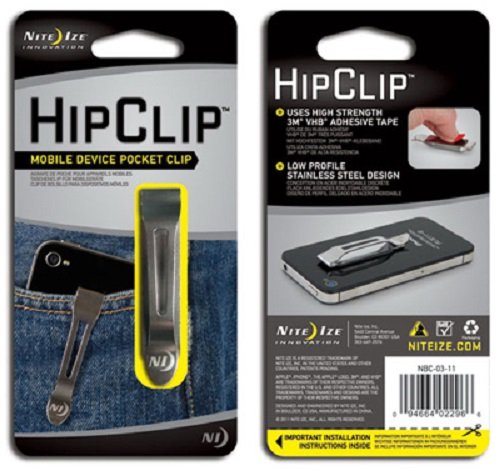 [Australia - AusPower] - Nite Ize HipClip Lightweight Stainless Steel Universal Adhesive Clip (2-Pack)2 