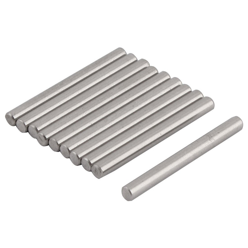 [Australia - AusPower] - uxcell Straight Retaining 3mm x 30mm 304 Stainless Steel Dowel Pins Rod Fasten Elements 10 Pcs 