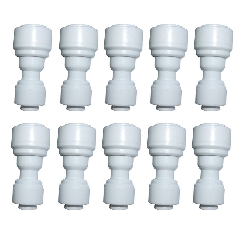 [Australia - AusPower] - YZM Reducing Straight Union 3/8" to 1/4" Quick Connector fittings RO Water Filters set of 10 