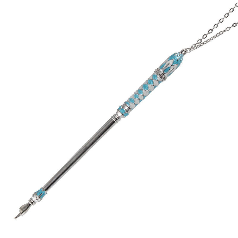 [Australia - AusPower] - Zion Judaica Silver Plated Yad Torah Pointer with Enamel (Turquoise) Turquoise 