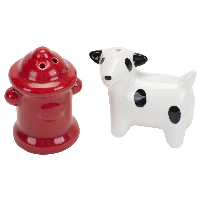 [Australia - AusPower] - DII Dog and Fire Hydrant Salt and Pepper Set, 3 x 2, Glossy 