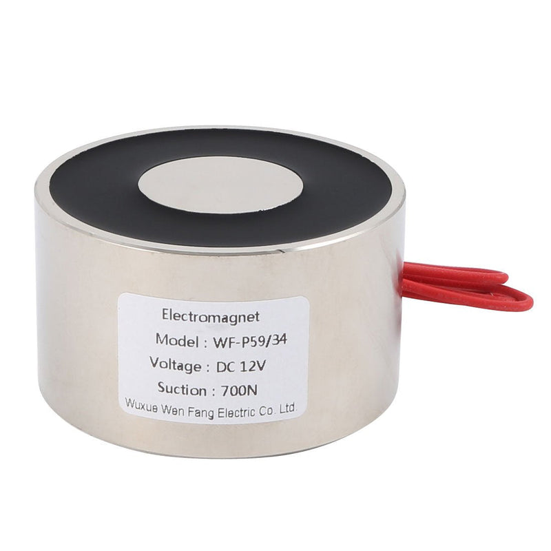 [Australia - AusPower] - uxcell® 12V DC 700N Electric Lifting Magnet Electromagnet Solenoid Lift Holding 
