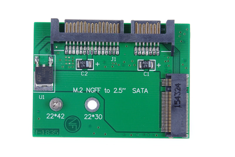 [Australia - AusPower] - KNACRO NGFF M.2 SSD SSD to 2.5" SATA 3.0 Interface Adapter Converter 