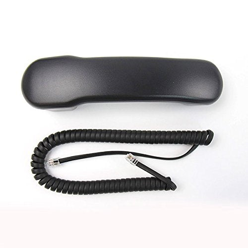 [Australia - AusPower] - The VoIP Lounge Handset Receiver with Curly Cord for Nortel Norstar T7000 Series Business Phone T7100 T7208 T7316 T7316E and M3900 Series M3904 M3903 Charcoal Black (See Full Description Below) 