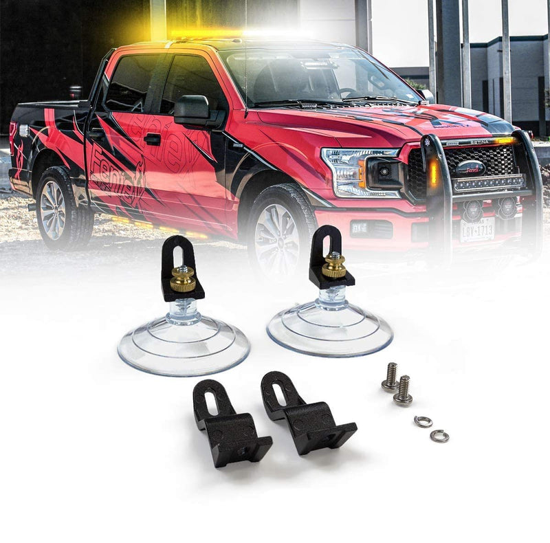 [Australia - AusPower] - Official Feniex Fusion Suction Cup Fusion Stick Light Mounting Kit 
