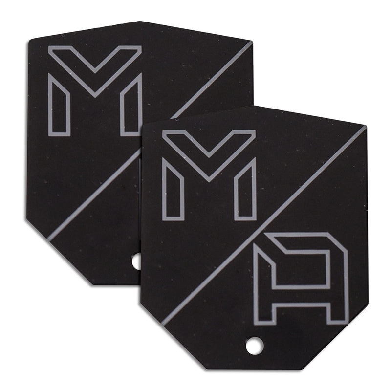 [Australia - AusPower] - Mob Armor MobNetic Plates (2 Pack) - Compatible with Mob Magnetic Phone Mount for Car - Universal Smartphone Mounting Plates - Best Vehicle Accessory for Cellphone - Black 