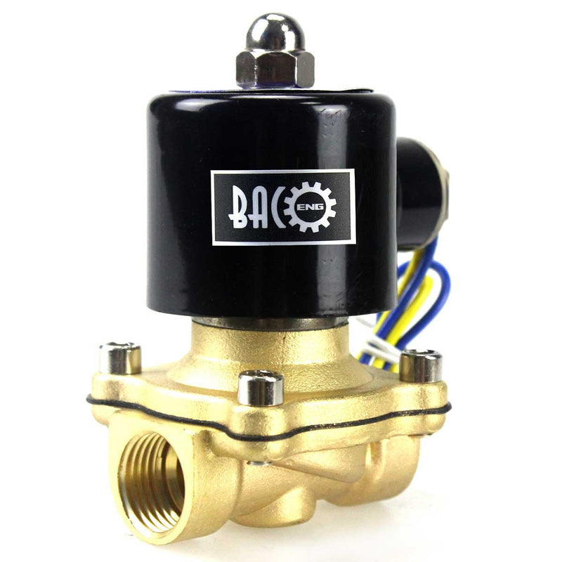 [Australia - AusPower] - BACOENG 1/2" 12VDC VITON Solenoid Valve (1/4",3/8",1/2",3/4",1" 12VDC and 110VAC Available) 