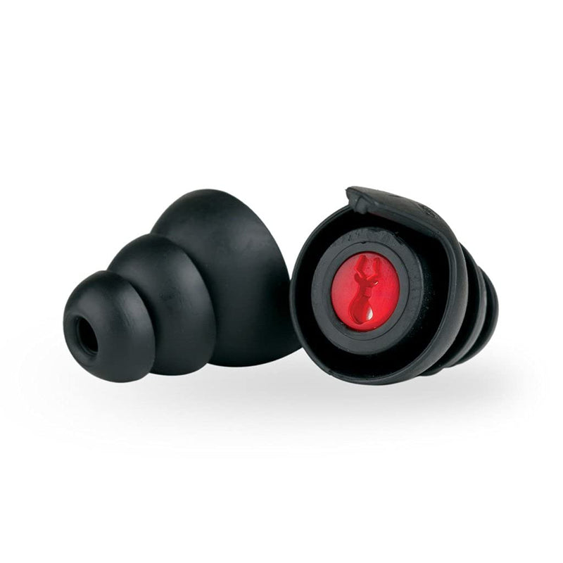 [Australia - AusPower] - Safariland Pro Impulse In-Ear Hearing Protection High-End Earplugs|Black/Red|Choose 1-Pair or 2-Pair Option 1 Pair 