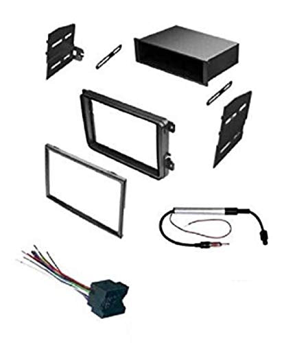 [Australia - AusPower] - ASC Car Stereo Dash Kit, Wire Harness, and Antenna Adapter for VW Volkswagen: 12-15 Beetle, 09-14 CC, 07-14 Eos, 10-14 Golf, 06-14 GTI, 06-15 Jetta, 06-14 Passat, 06-09 Rabbit, Made for 09-14 Tiguan 