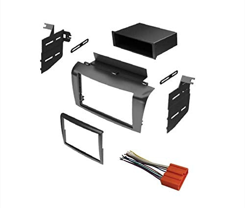 [Australia - AusPower] - ASC Audio Car Stereo Radio Install Dash Mount Kit and Wire Harness for Installing an Aftermarket Radio for 2004 2005 2006 2007 2008 2009 Mazda3 Mazda 3 