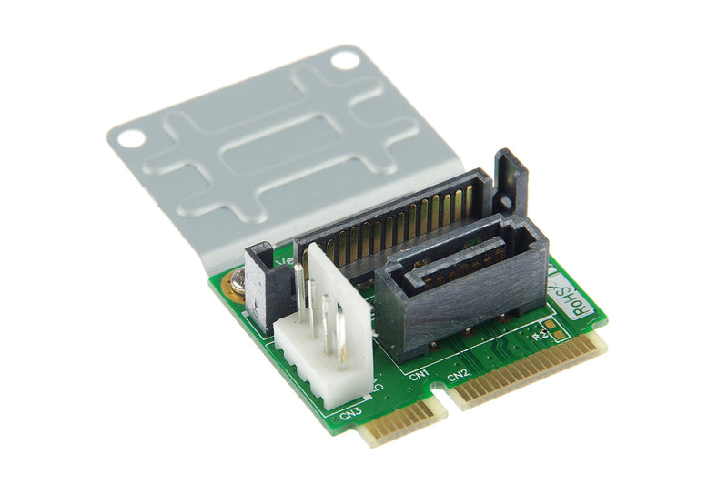 [Australia - AusPower] - KNACRO Mini SATA to SATA Adapter 7Pin (with Power Interface) 