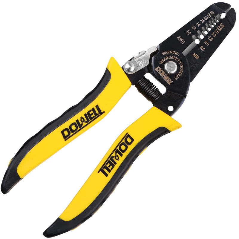 [Australia - AusPower] - DOWELL 10-22 AWG Wire Stripper Cutter Wire Stripping Tool And Multi-Function Hand Tool，Professional Handle Design And Refined Craftsmanship. 