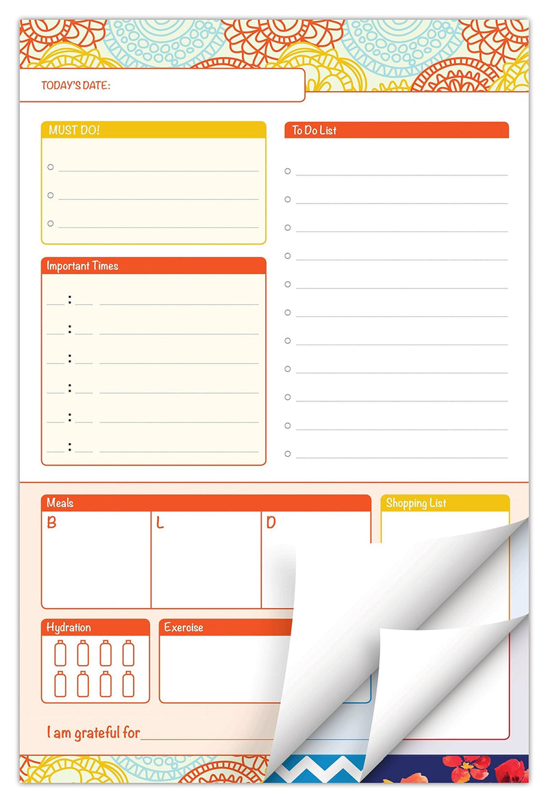 [Australia - AusPower] - to-Do Pad 6"x9", 80 Sheets Per Pad 