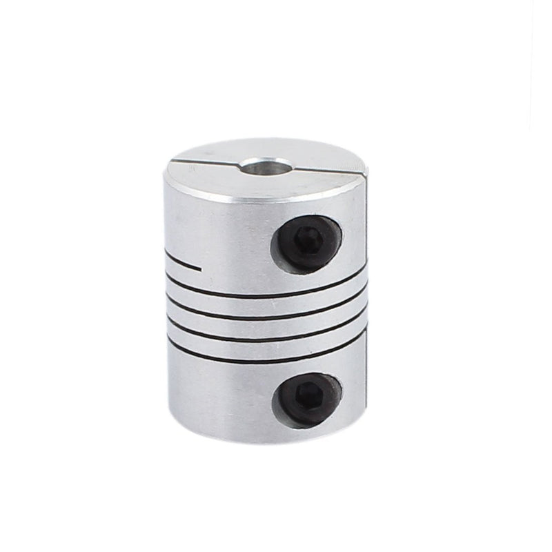 [Australia - AusPower] - uxcell 5mm to 5mm Shaft Coupling 25mm Length 20mm Diameter Stepper Motor Coupler Aluminum Alloy Joint Connector for 3D Printer CNC Machine DIY Encoder 5-5mm 