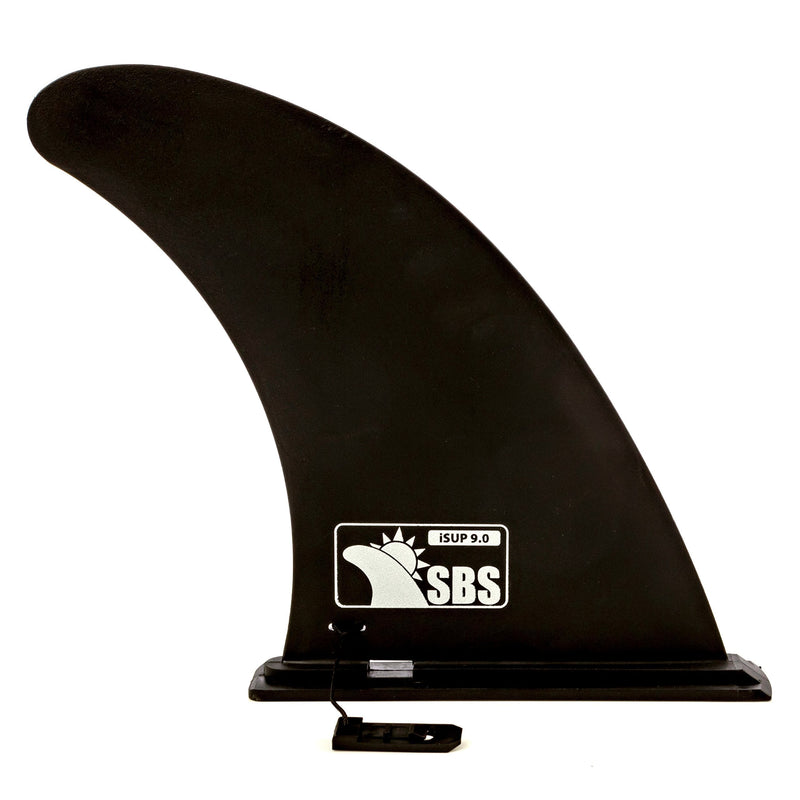 [Australia - AusPower] - Santa Barbara Surfing SBS 9" iSUP Fin - Quick Release Slide in Fin for Inflatable Paddleboard (Aqua Marina, Vilano, etc) 