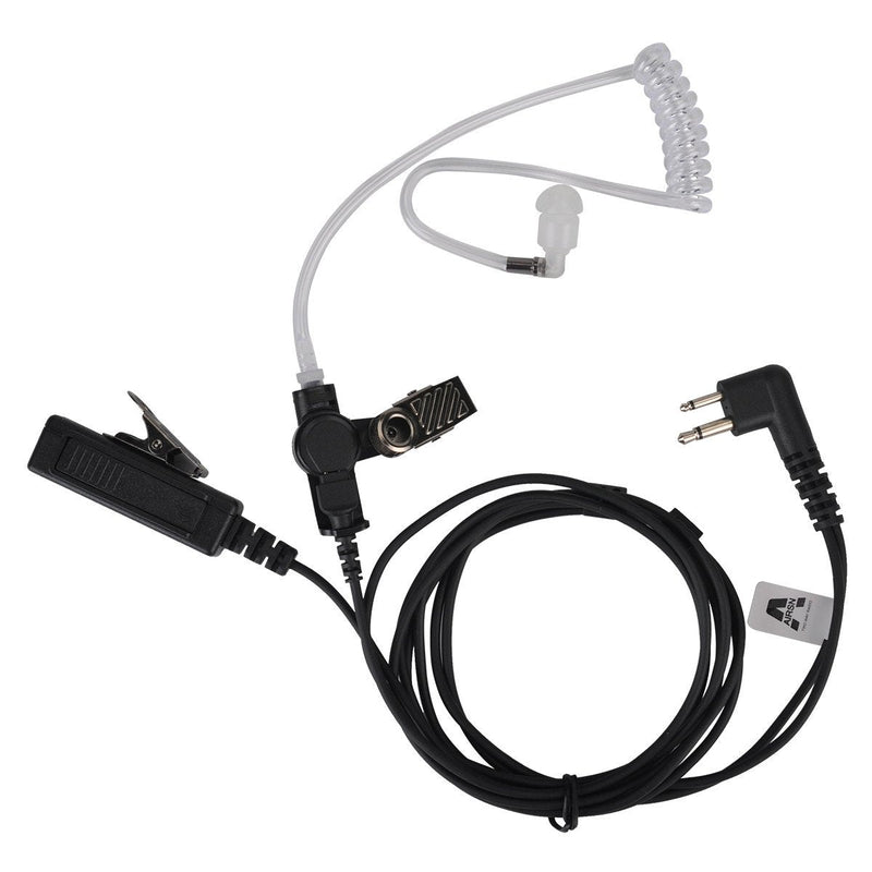 [Australia - AusPower] - A AIRSN 2 Pin Transparent Acoustic Tube Earpiece/Headset for Motorola Two Way Radio CP200, CLS1110,CLS1410 Walkie Talkies 