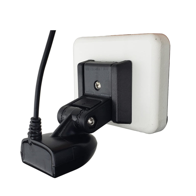 [Australia - AusPower] - Stern Pad - Standard Size - White - Screwless Transducer/Acc. Mounting Kit (not for Large 3D Scan Transducers) 