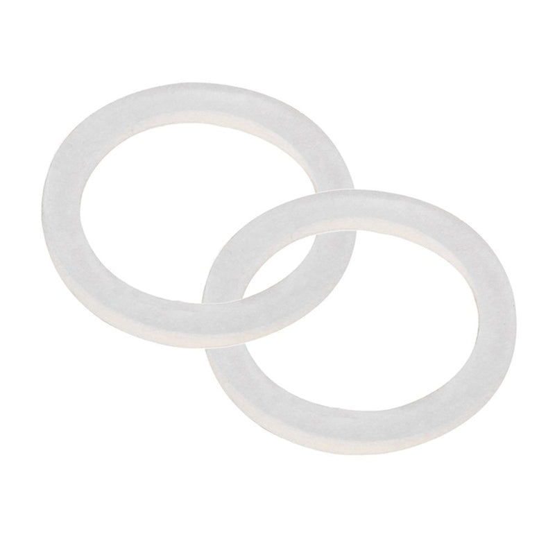 [Australia - AusPower] - DERNORD Silicone Washer Gasket Sealing O Rings Inner Diameter: 30mm / 1.2" (Pack of 2) Inner Diameter: 30mm / 1.2" 