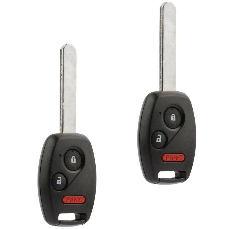 [Australia - AusPower] - Key Fob Keyless Entry Remote fits 2008 Honda Fit / 2005-2010 Honda Odyssey / 2006-2014 Honda Ridgeline (OUCG8D-380H-A), Set of 2 3-Btn x 2 