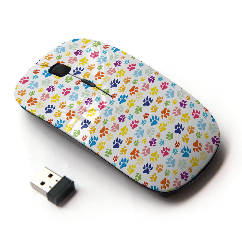 [Australia - AusPower] - KOOLmouse [ Optical 2.4G Wireless Computer Mouse ] [ Cute Dog Paw Print ] 