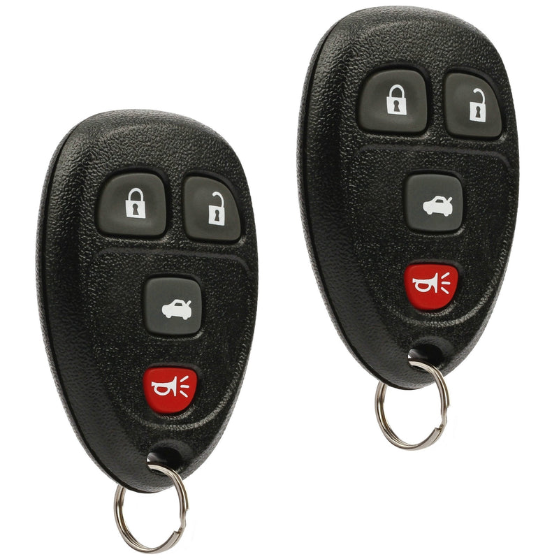 [Australia - AusPower] - Key Fob Keyless Entry Remote fits Chevy Cobalt Malibu/Buick Allure Lacrosse/Pontiac G5 G6 Grand Prix Solstice/Saturn Aura Sky (fits Part # 15252034), Set of 2 