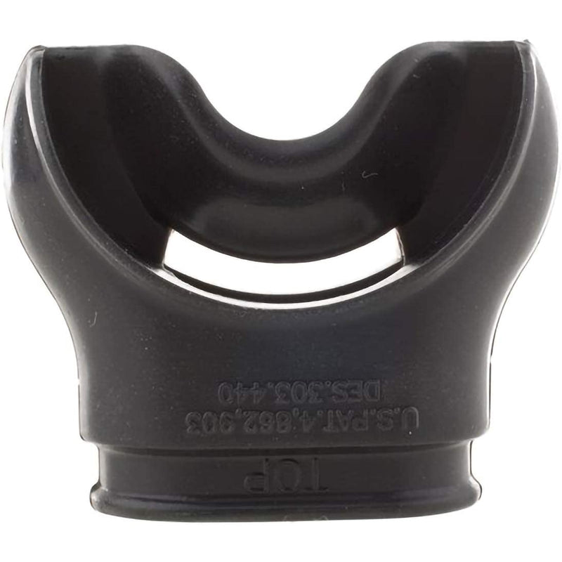[Australia - AusPower] - Aqua Lung Comfo-bite Mouthpiece, Black 2Pack 