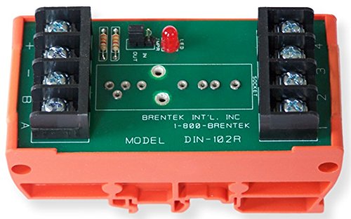 [Australia - AusPower] - DIN-102R DIN-Mount I/O Module Rack- by Brentek 