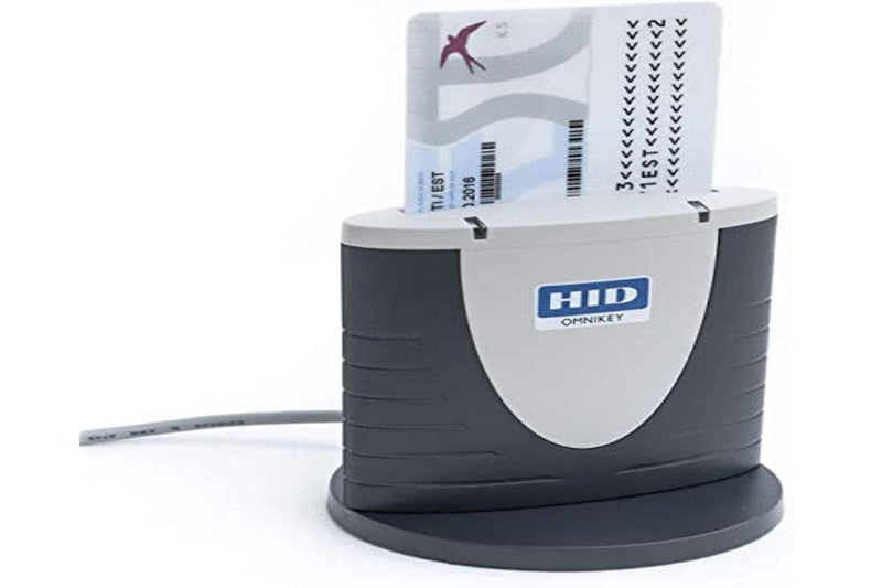 [Australia - AusPower] - HID OMNIKEY 3121 R31210320-01 Smart Card Reader - USB 3. 0 - Gray 