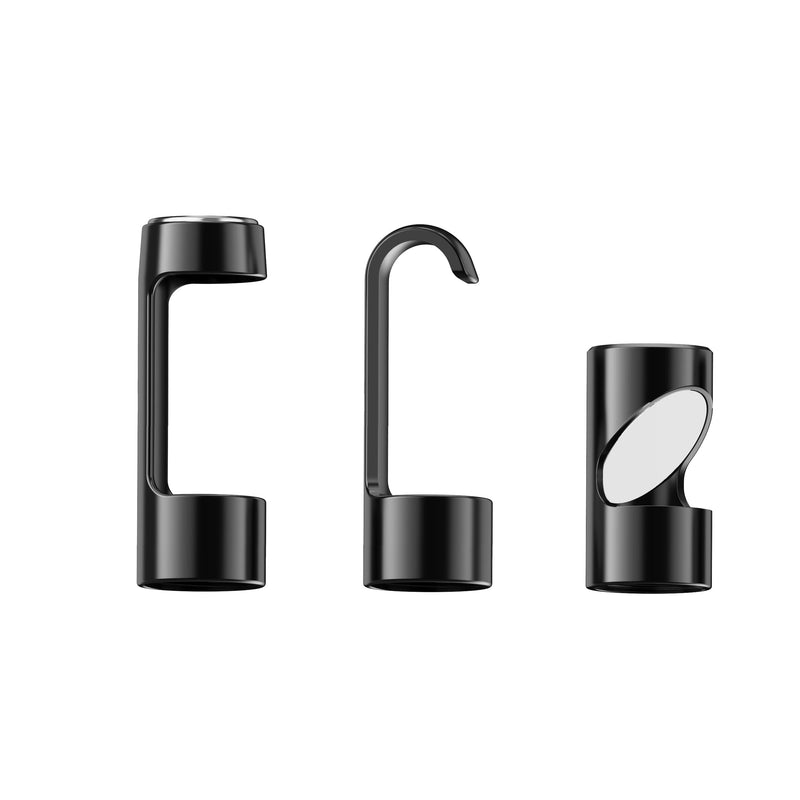 [Australia - AusPower] - DEPSTECH Hook Magnet Side View Mirror Set for 8.5mm Depstech Wireless Endoscope Camera - Black 