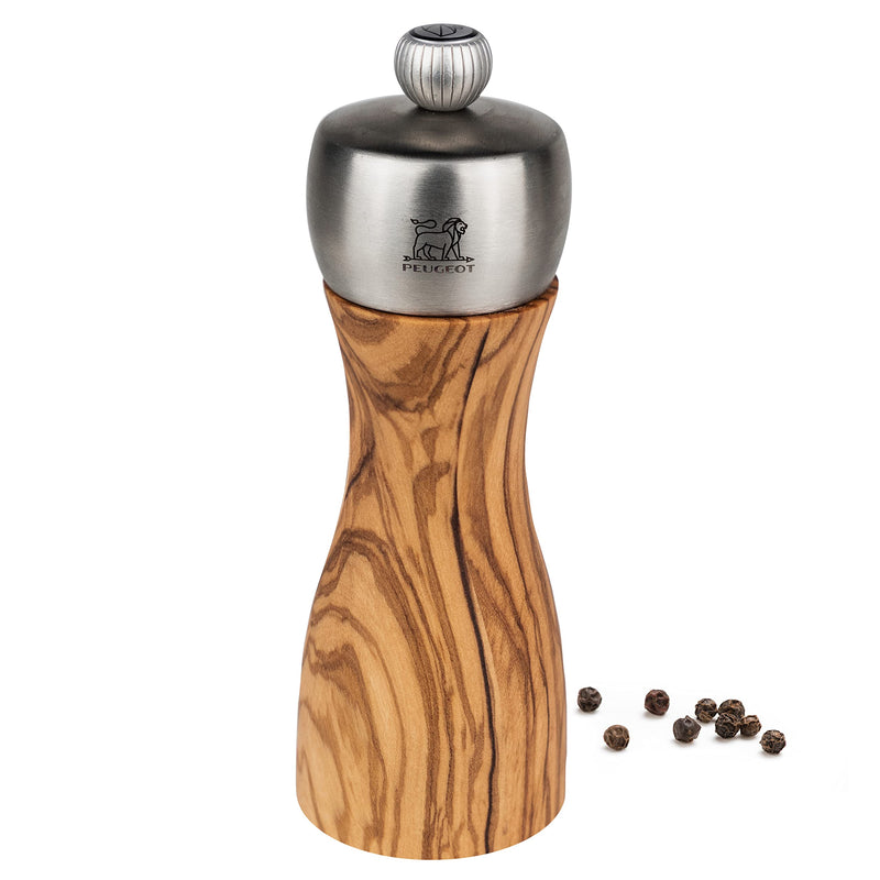 [Australia - AusPower] - Peugeot Classic Fidji Pepper Mill, Olive Wood, 15 cm 6 ich 