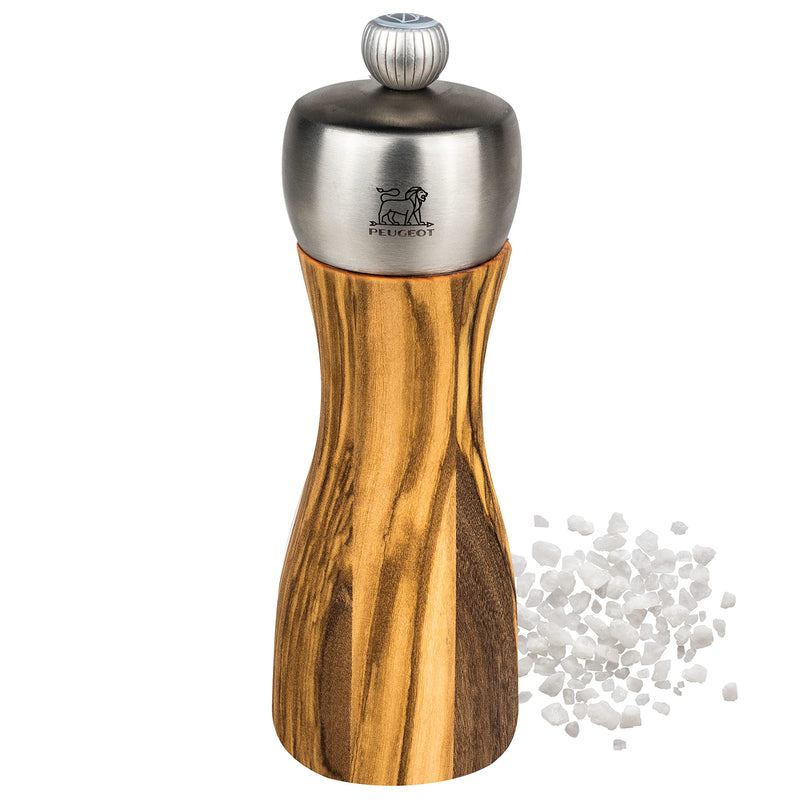 [Australia - AusPower] - Peugeot Classic Fidji Salt Mill, Olive Wood 6 inch 