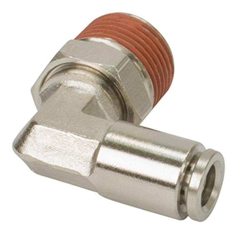 [Australia - AusPower] - VIAIR 11444 Male Airline 90 Degree Swivel Elbow Fitting, 1/8" NPT x 1/4" (Pack of 4) 