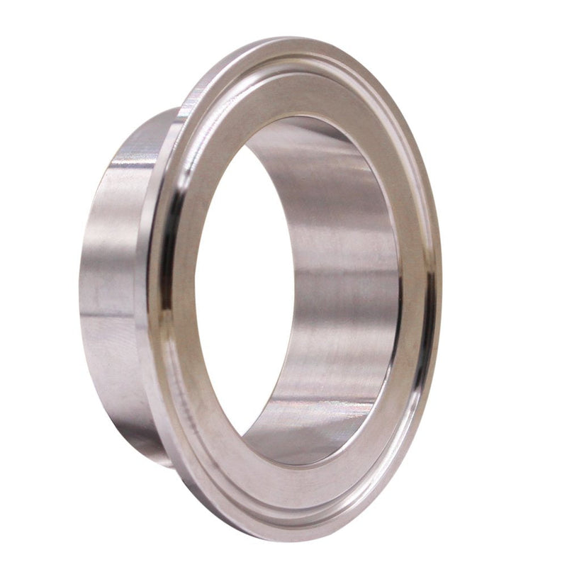 [Australia - AusPower] - DERNORD Stainless Steel 304 Sanitary Fitting, Long Weld Clamp Ferrule FitsTri Clamp 2-1/4" Tube Outer Diameter 57MM/2-1/4" Tube OD 