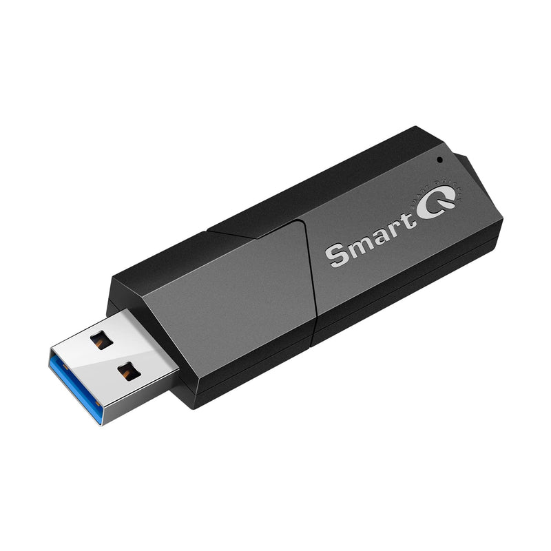 [Australia - AusPower] - SmartQ C307 USB 3.0 Portable Card Reader for SD, SDHC, SDXC, MicroSD, MicroSDHC, MicroSDXC, with Advanced All-in-One Design Single 