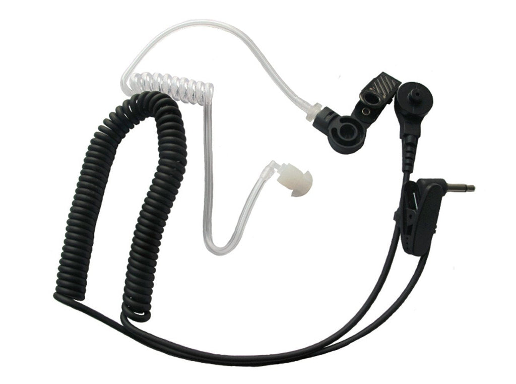 [Australia - AusPower] - bestkong 3.5mm Listen Only Earpiece Receive Headset with Clear Acoustic Coil Tube Earbud for Motorola Radio Walkie Talkie XPR6300 XPR6350 XPR6500 XPR6550 XPR6380 XPR6580 PRO7150 PRO7550 RLN4941A 