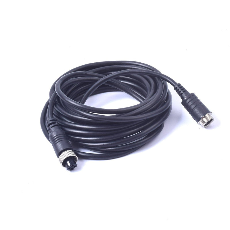 [Australia - AusPower] - 16FT 5M EKYLIN Car Video Extension Cable 4-Pin Aviation Waterproof Shockproof for CCTV Rearview Camera Truck Trailer Camper Bus Motorhome Vehicle Backup Monitor System 5m/16ft 