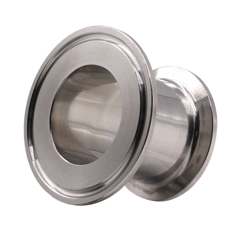 [Australia - AusPower] - DERNORD Sanitary Concentric Reducer Tri Clamp Clover Stainless Steel 304 Sanitary Fitting End Cap Reducer (Tri Clamp Size: 2 inch x 1.5 inch) Tri Clamp Size: 2 inch x 1.5 inch 