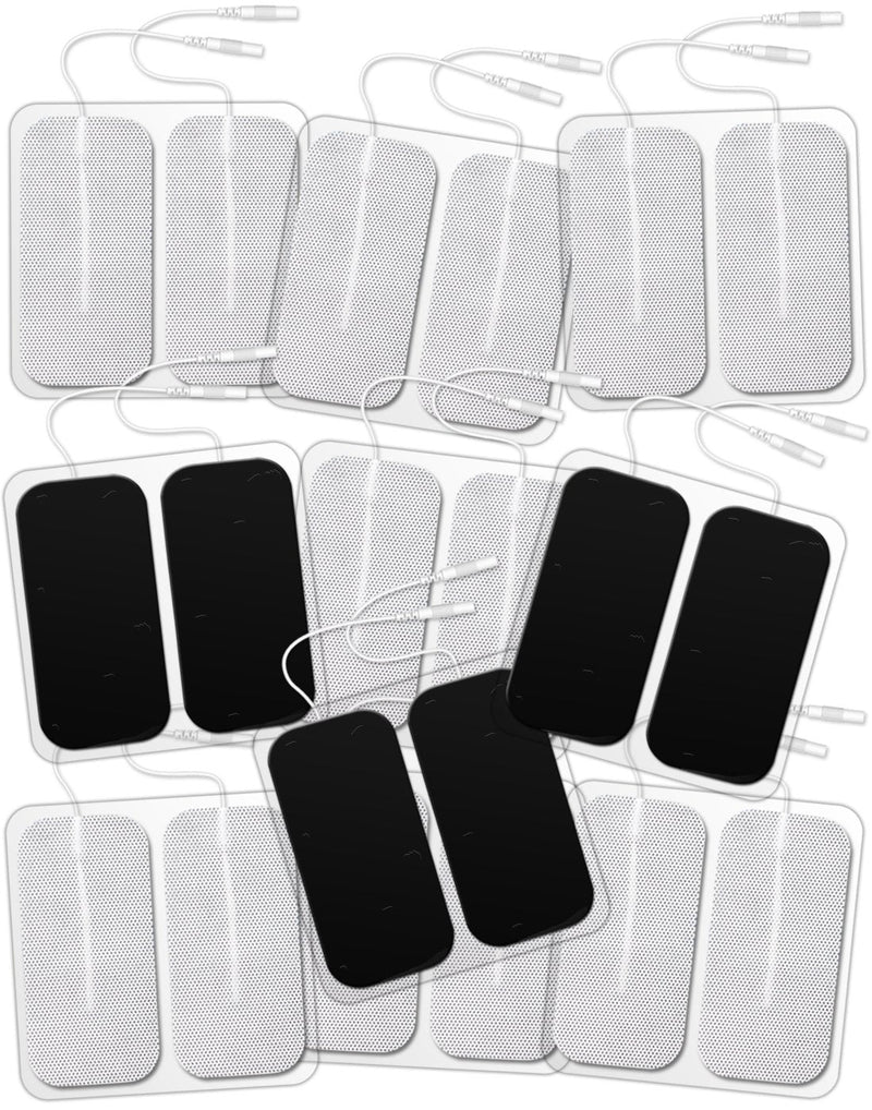 [Australia - AusPower] - DONECO TENS Unit Pads 2X4 20 Pcs Replacement Pads Electrode Patches for Electrotherapy 