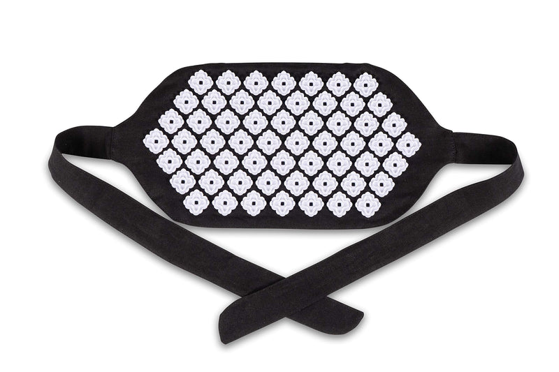 [Australia - AusPower] - Kanjo Premium Acupressure Belt - Lightweight on-the-go Pain Relief - Relieves Back Pain - 100 % Cotton Linen - Includes Carry Bag - Onyx 