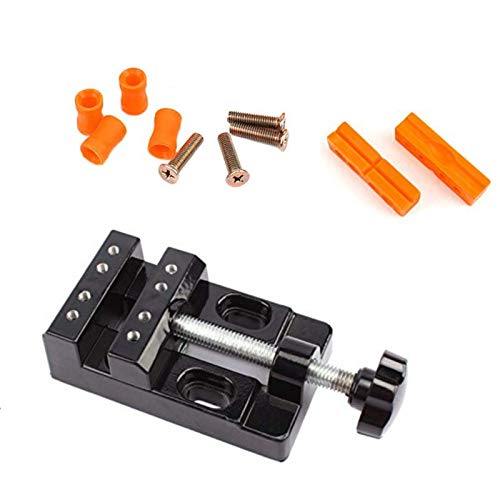 [Australia - AusPower] - CAIDU Vises Universal Mini Walnut Vise Clamp Table Bench Vice For Jewelry Nuclear Clip On DIY Carving Tool 
