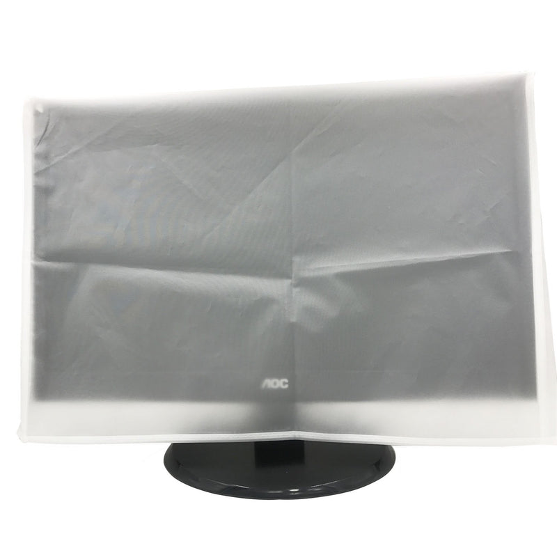 [Australia - AusPower] - Monitor Dust Cover, LED/LCD Antistatic Vinyl Flat-Screen Computer Monitor Water Proof Protective Case by SZBRO for 24" (24W x18H x3D) 24W x18H x3D 
