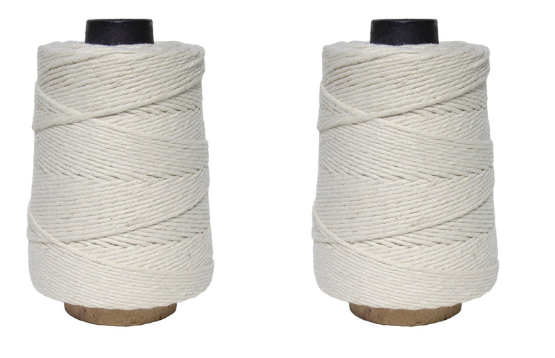 [Australia - AusPower] - Regency Wraps Natural 100% Cotton Cooking Butcher's Twine 500ft, 2-Pack 