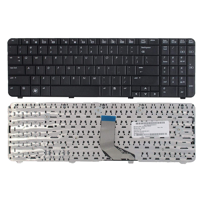 [Australia - AusPower] - SUNMALL Laptop Keyboard Replacement for HP Compaq Presario CQ61 G61 G61-100 G61-200 G61-300 CQ61-200 CQ61-100 CQ61-300 Series Laptop Black US Layout 