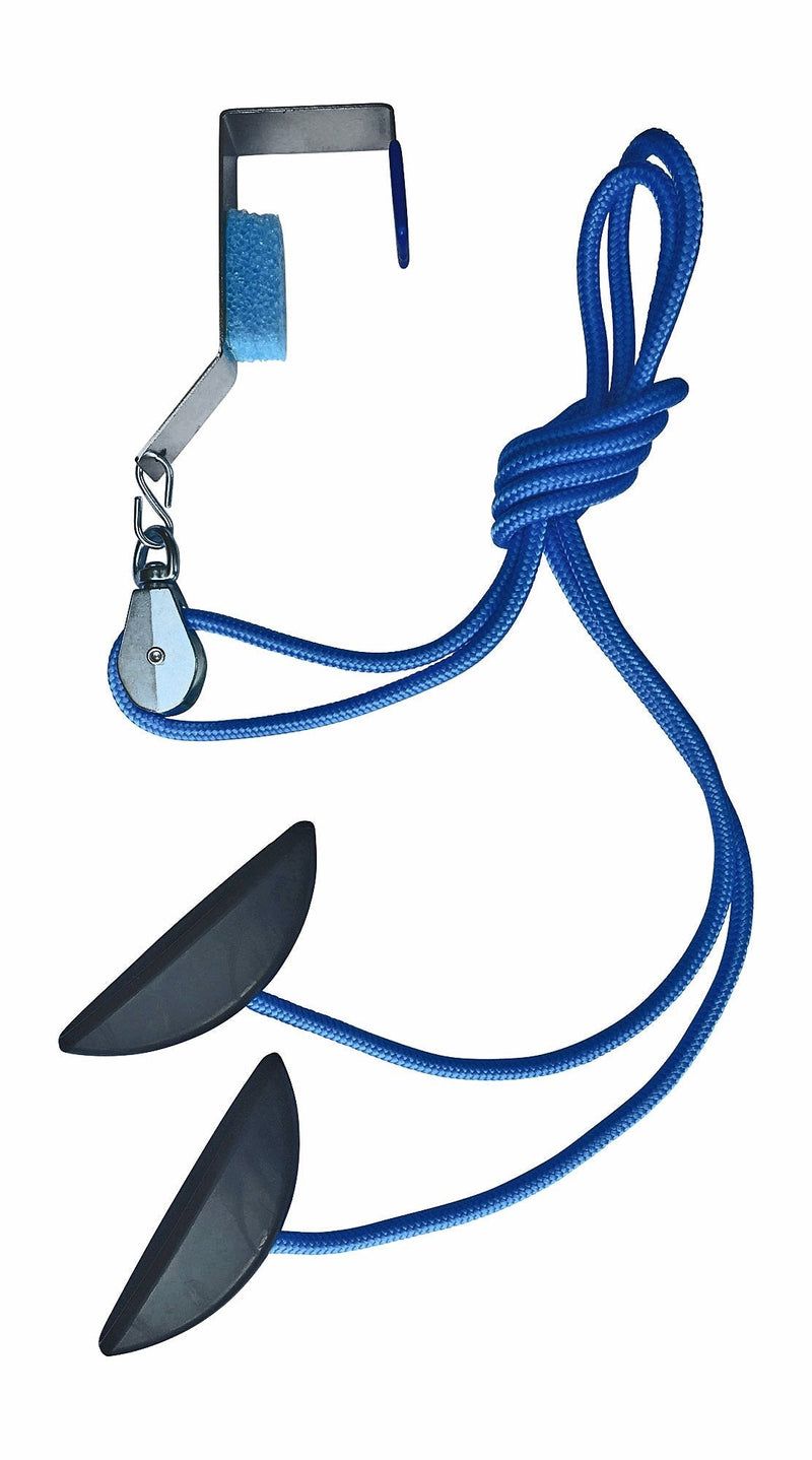 [Australia - AusPower] - Shoulder Pulley System, Over The Door Metal Bracket, Therapists Choice for Physical Therapy 