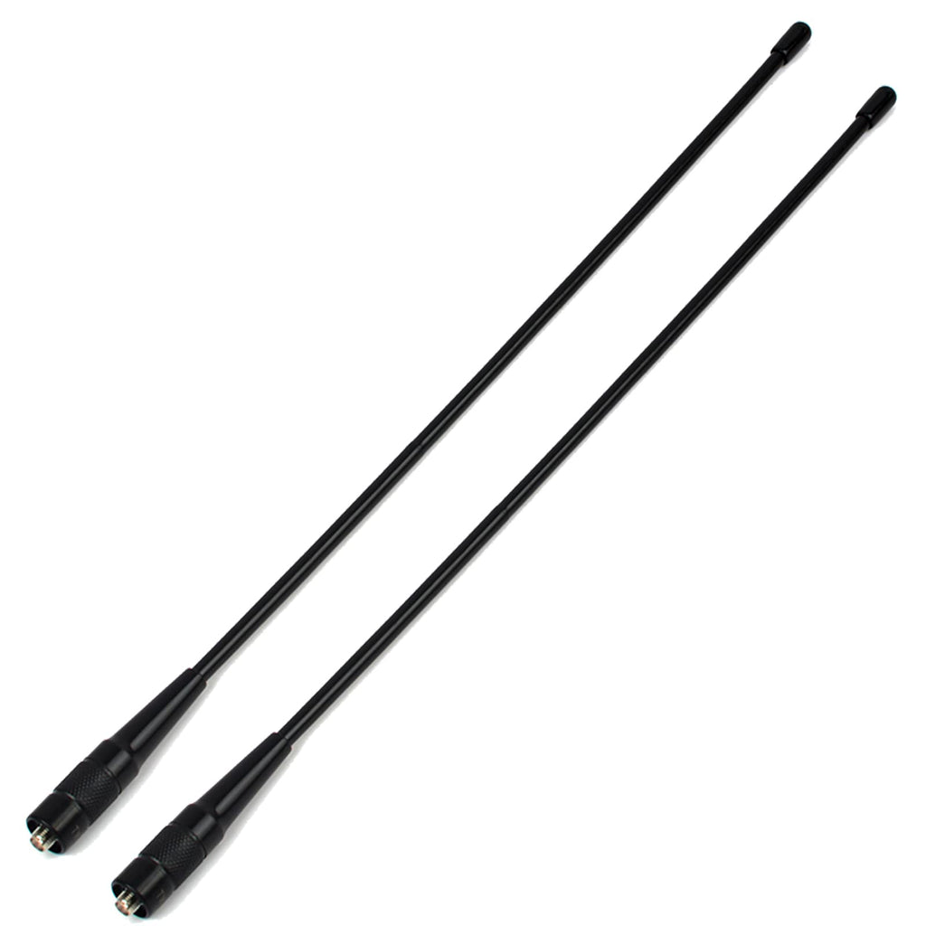 [Australia - AusPower] - TWAYRDIO SMA Female VHF UHF 70cm 2meter Ham Radio Antenna Whip Soft Flexible High Gain Two Way Radio Antenna for BAOFENG UV-82 UV-5R GT-3 BF-F8HP BF-888s Walkie Talkie (2Pack) 