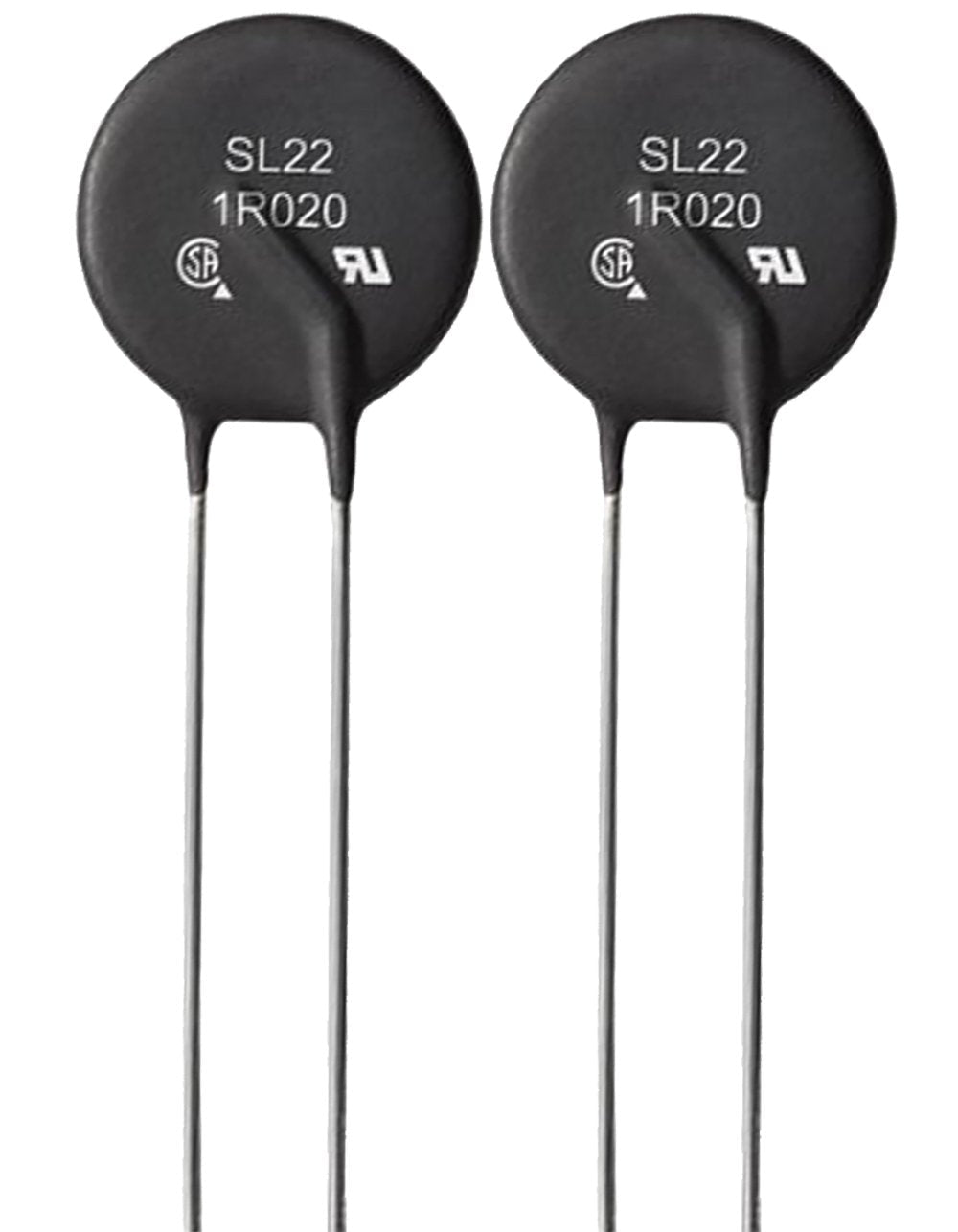 [Australia - AusPower] - Ametherm SL22 1R020 (Pack of 2) NTC THERMISTOR,ICL 1 OHM 20% 20A 22MM, (Also SG100, SG301) 