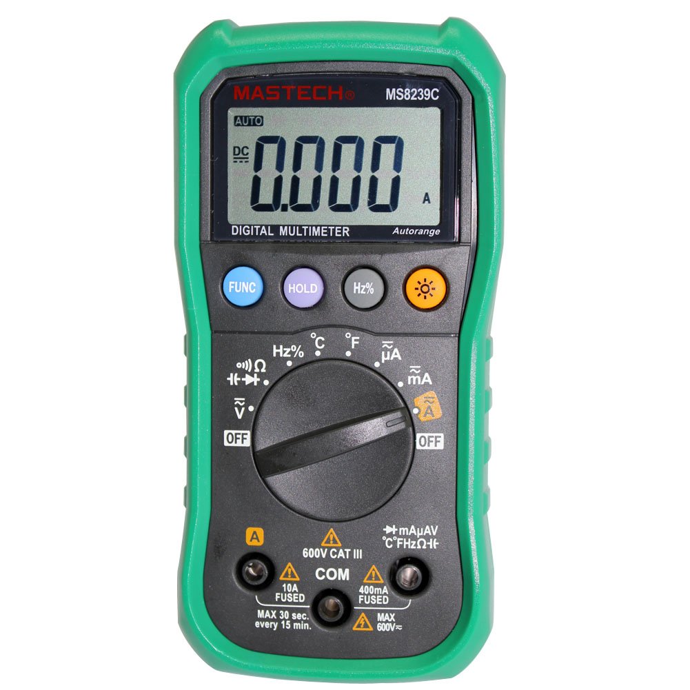[Australia - AusPower] - MASTECH MS8239C AC DC Voltage Current Capacitance Frequency Temperature Tester 