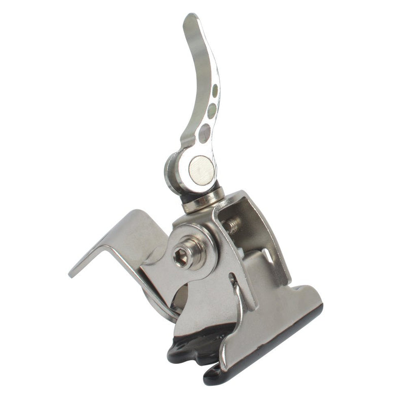 [Australia - AusPower] - HYS Car Antenna Mount Stainless Steel Car Clip Mount Trunk Lid Hatchback Mount Bracket Adjustable Angle HYS TC-7 for Mobile Vehicle Car Ham Radio Antenna Vehicle Antenna Clip TC-7 Bracket 