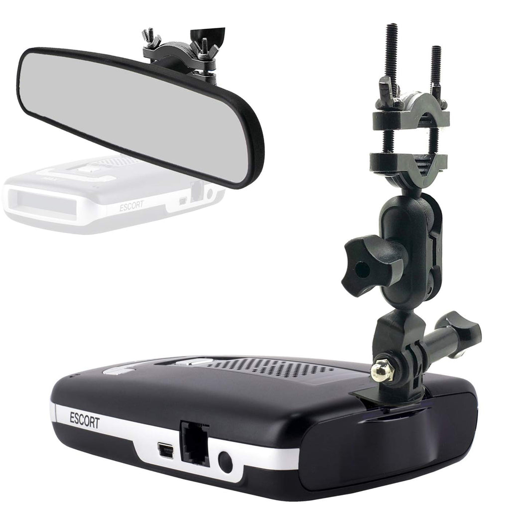 [Australia - AusPower] - AccessoryBasics Car Rear View Mirror Radar Detector Mount for Escort Max/Max 2 / Max IIRequire 1" stem Space to Install (NOT Compatible with MAX360C / Max360 or New MAX3 w/Magnetic Dock Radar) 